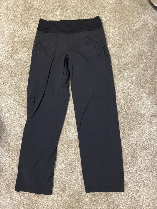 Prana Summit Pants - Women's Large, Black, Sustainable Outdoor Pants