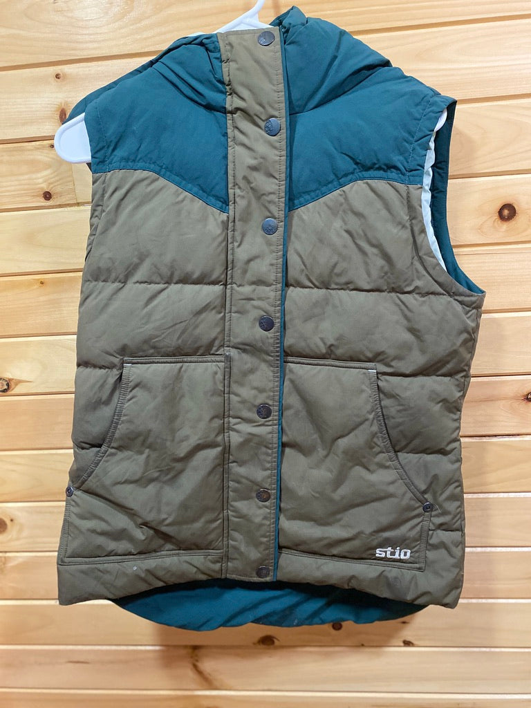 Stio Women's Hooded Down Vest - Medium, Insulated