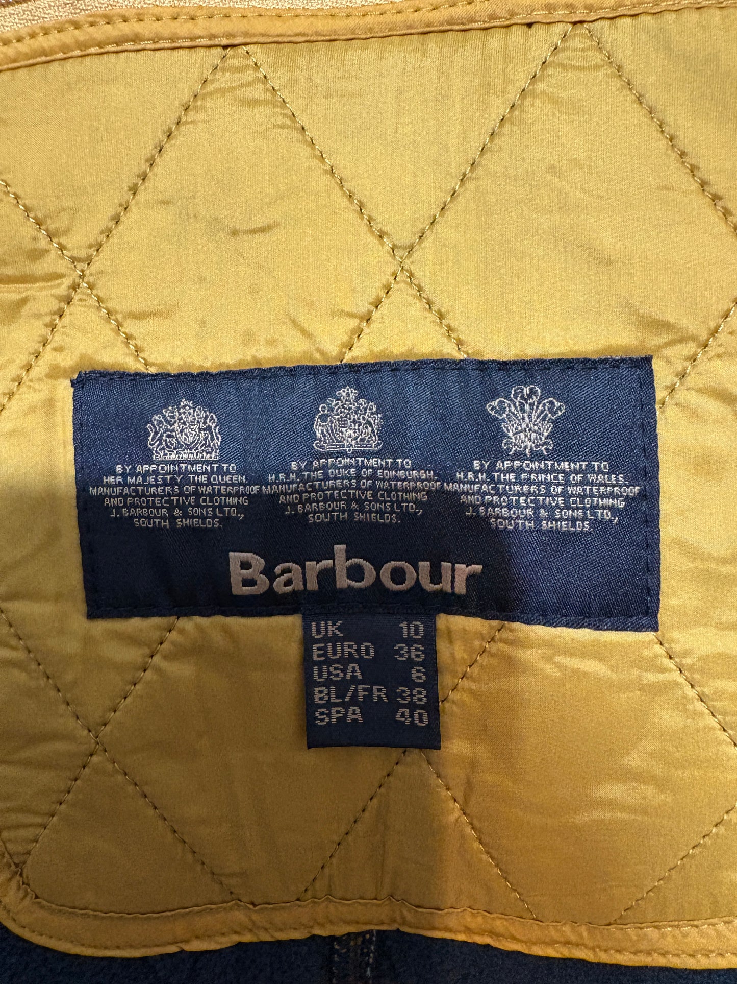 Barbour Women's Vest- US Size 6- NWT